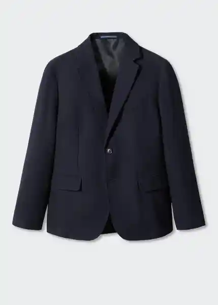 Blazer Americana Verner Navy Talla 50 Hombre Mango