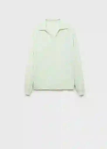 Jersey Auriga Agua Talla S Mujer Mango