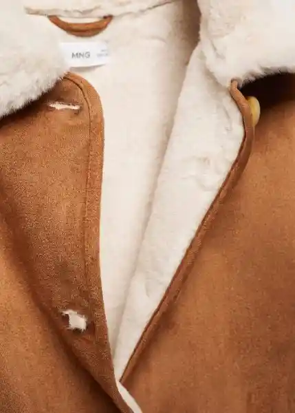 Abrigo Mariona Camel Talla 14 Niña Mango
