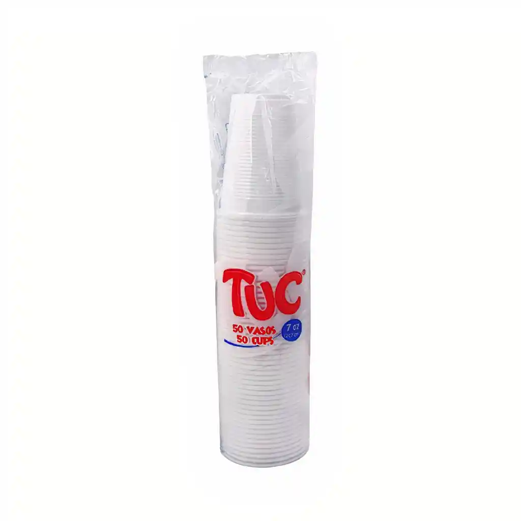 Tuc Vaso Blanco 7 Oz