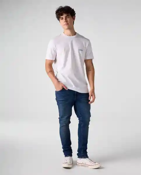 Camiseta Hombre Blanco Talla M 842G027_BLA114001 Americanino