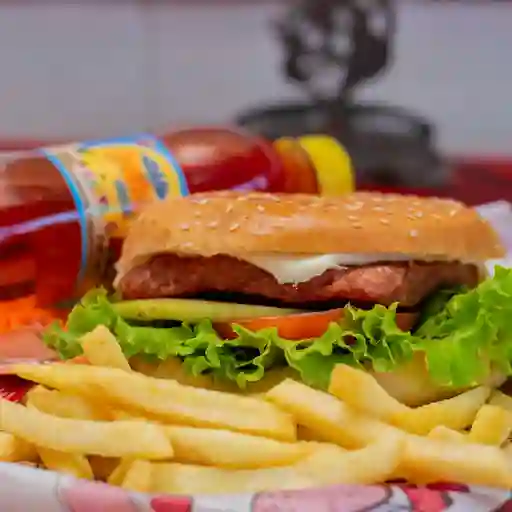Hamburguesa sencilla