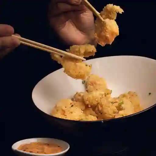 Combo coctel de camarón tempura + coca