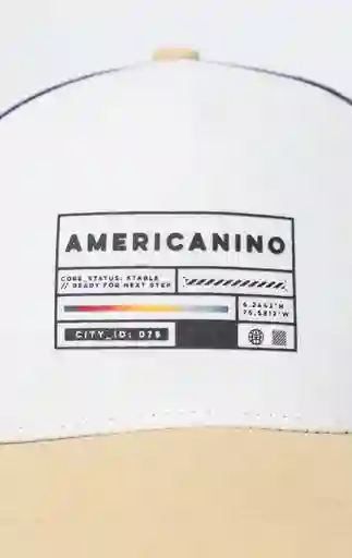 Gorra Unisex Amarillo Talla M 752G506_AMA150960 Americanino