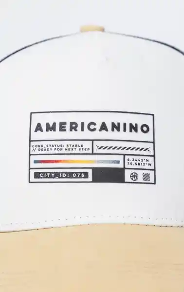Gorra Unisex Amarillo Talla M 752G506_AMA150960 Americanino
