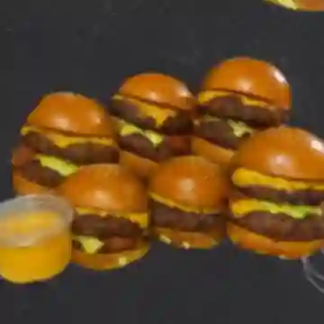 Mini Cangreburguers Dobles