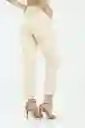 Pantalón New Karla Color Beige Claro Talla 8 Ragged