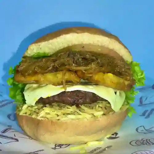 Hamburguesa Criolla de Carne