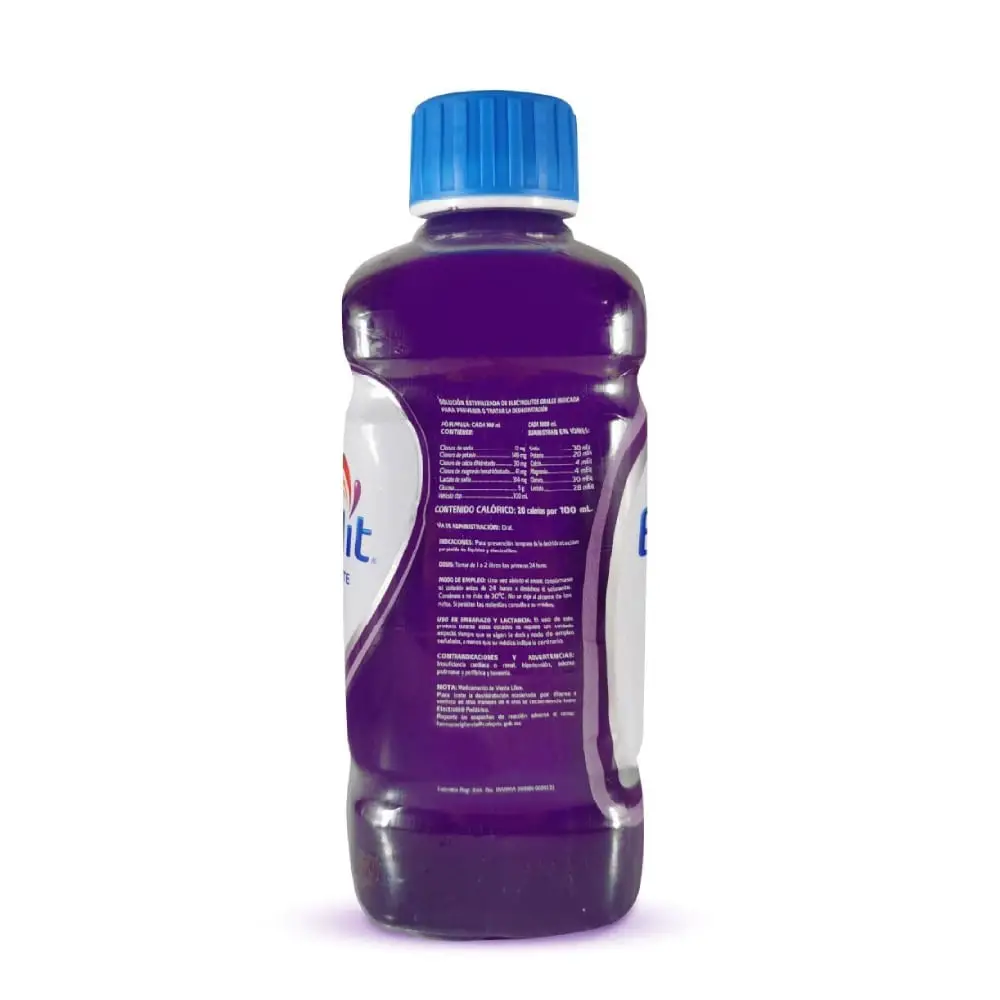 Electrolit Suero Rehidratante Sabor Uva