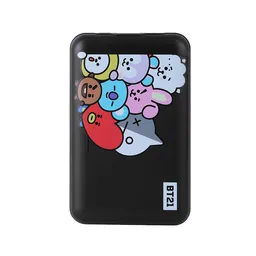 Batería de Respaldo Delgada 10000mah Big Ones Blanca Bt21 Miniso