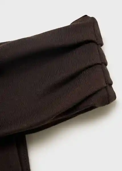 Vestido Cocoa Marrón Talla S Mujer Mango