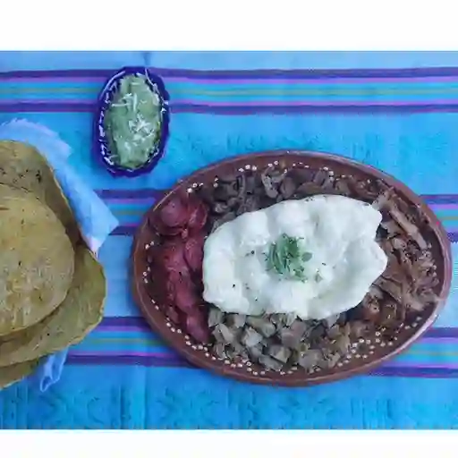 Picada Mexicana Chica con 12 Tortillas