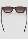 Gafas de Sol Mossi Chocolate Talla 99 Mujer Mango