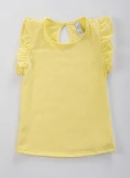 Blusa Manga Corta 12/18 Meses Amarillo Ref: 69008 People