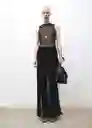 Vestido Guinea Negro Talla S Mujer Mango