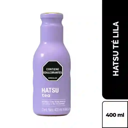 Hatsu té Lila Vidrio 400 mL
