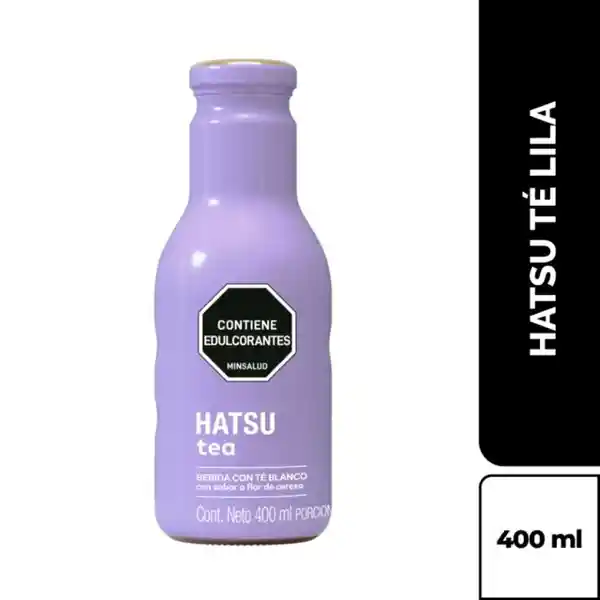 Hatsu té Lila Vidrio 400 mL