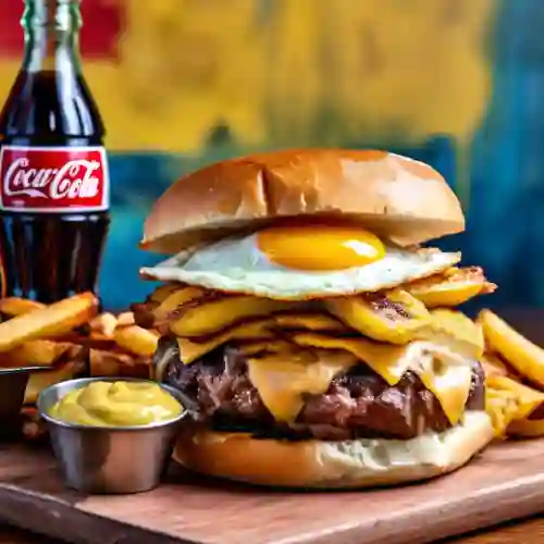 Combo burger colombiana rf