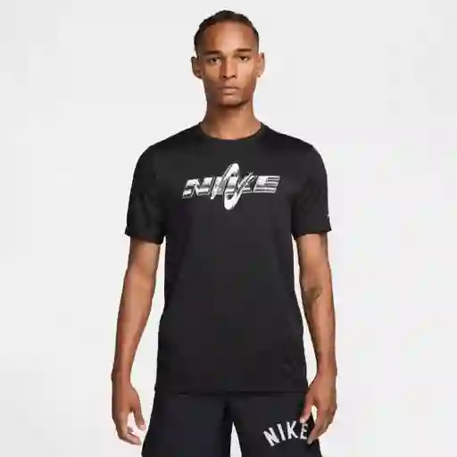 Nike Camiseta Dri-Fit Tee Rlgd Gfx Hombre Negro S FZ8032-010