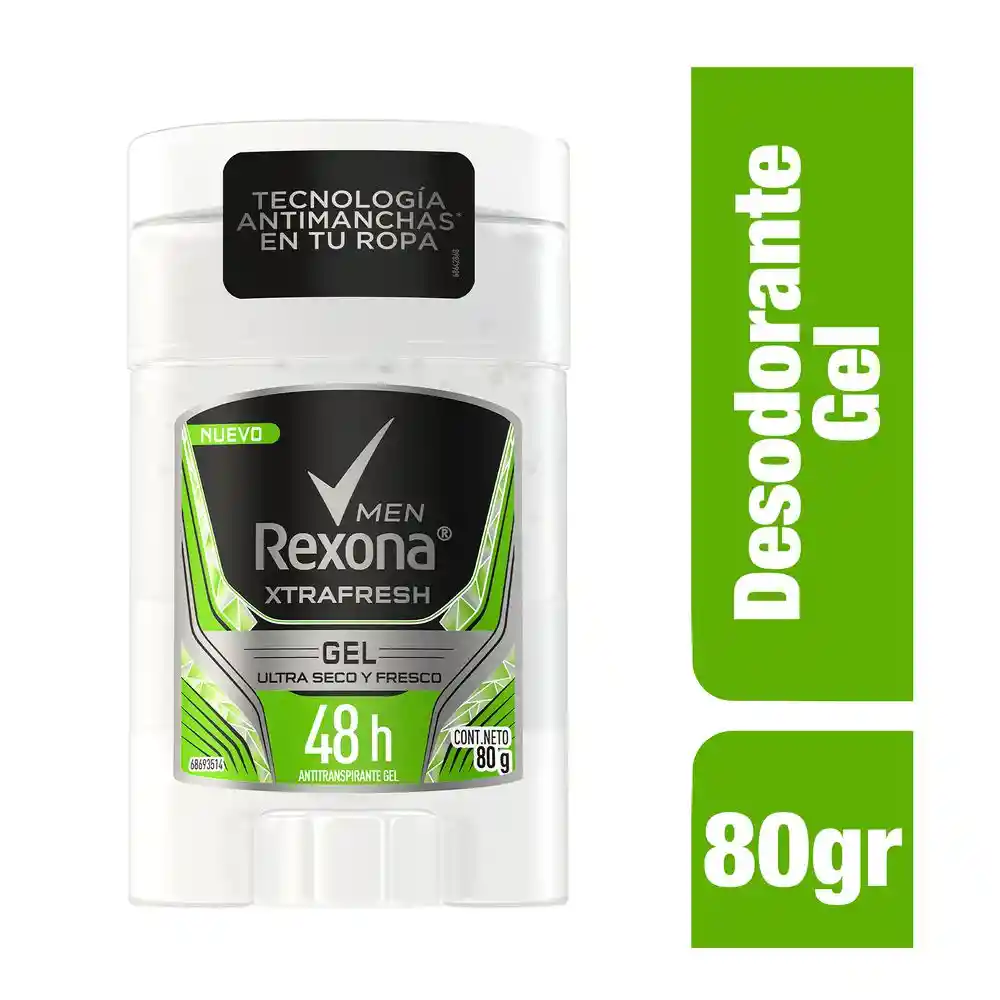 Rexona Desodorante para Hombre Xtrafresh en Gel