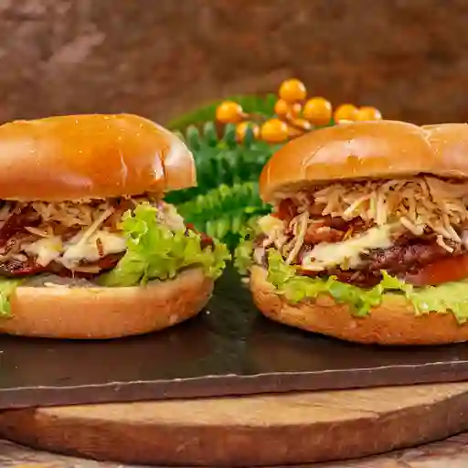 2 Hamburguesa clásica