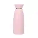 Miniso Botella de Vidrio Estirable Con Cordón Rosa 350 mL