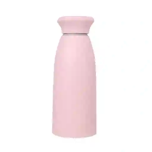 Miniso Botella de Vidrio Estirable Con Cordón Rosa 350 mL