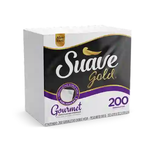 Suave Servilleta Gold Gourmet