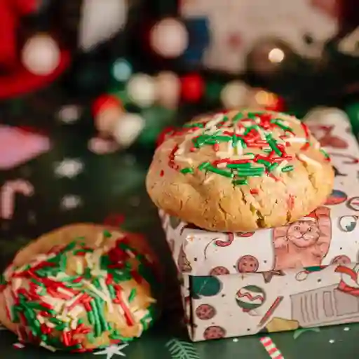 Galleta fiesta navideña