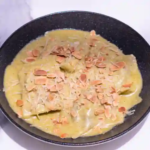 Raviolis de Riccota con Espinaca