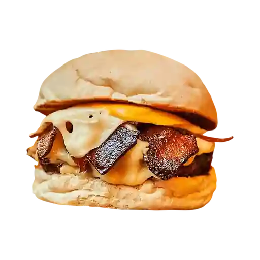 Hamburguesa Amsterdam+papas