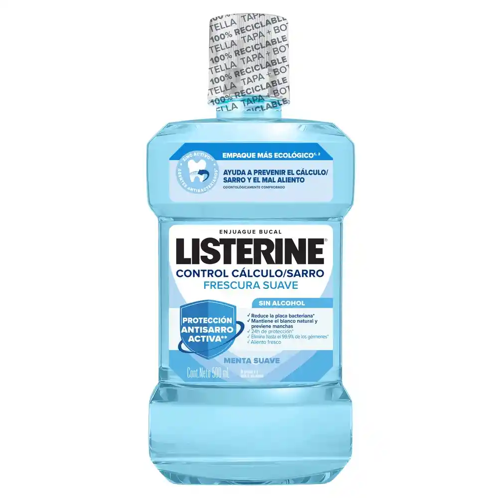 Enjuague Bucal LISTERINE Control Calculo Zero 500 ML