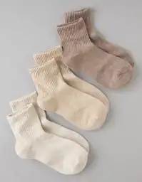 Medias Mujer Café Talla: ONE SIZE 3259200 American Eagle