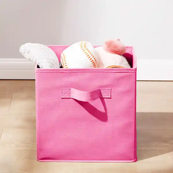 Organizador de Tela Cuadrada Serie Rainbow Rosa Miniso