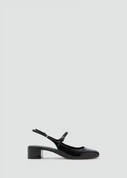 Zapatos Ada Negro Talla 39 Mujer Mango