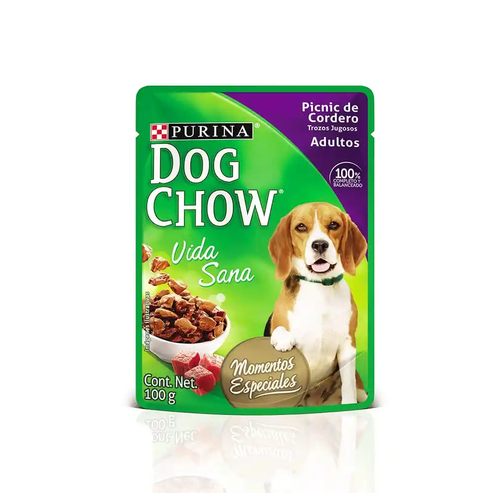 Dog Chow Comida Humeda Perrotodos Los Tamanos Pavo 100Gr