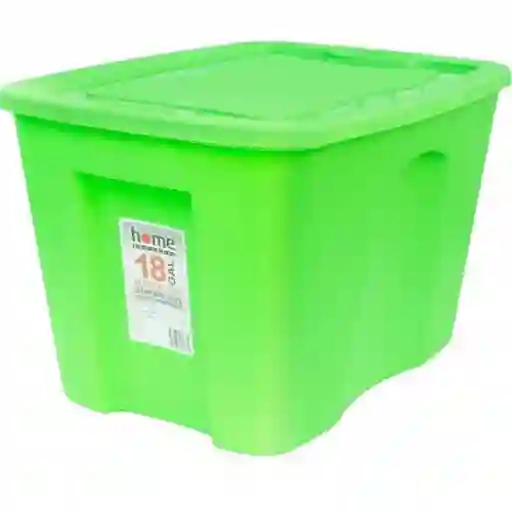 Home Concepts Caja Organizadora Verde 68 L