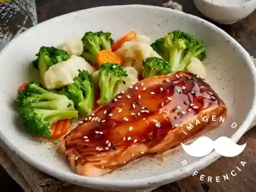 Salmón a la Teriyaki