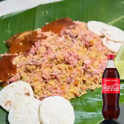 Combo Lechona Familiar +Cocacola Orig 1.5l