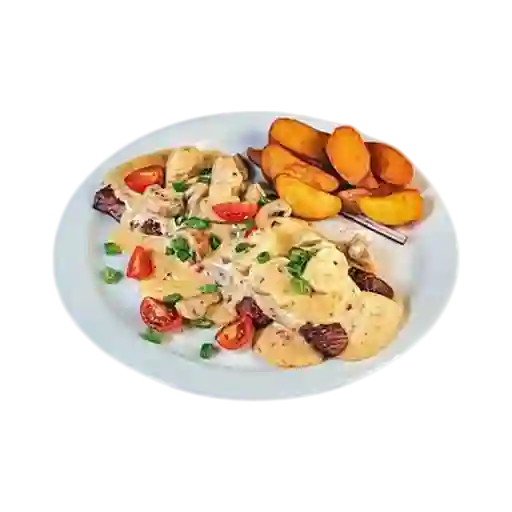 Lomo champiñón