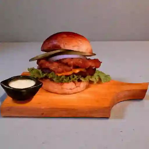 Hamburguesa nerd crispy gourmet