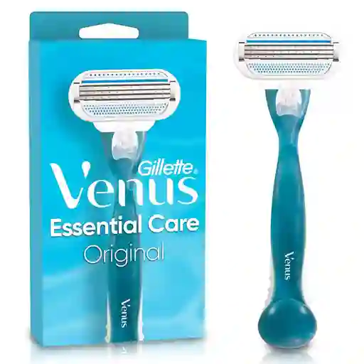 GILLETTE Venus Original Cuchilla de Afeitar Mujer con Aloe Máquina de Afeitar Depilación Corporal al Ras 1 Ud