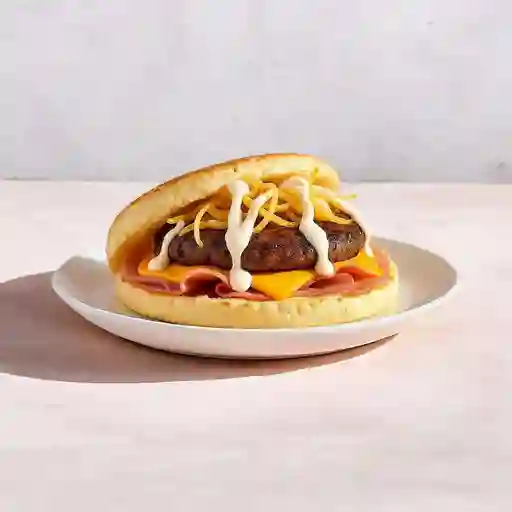 Arepa Hamburguesa