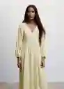 Vestido Laia-A Verde Talla S Mujer Mango