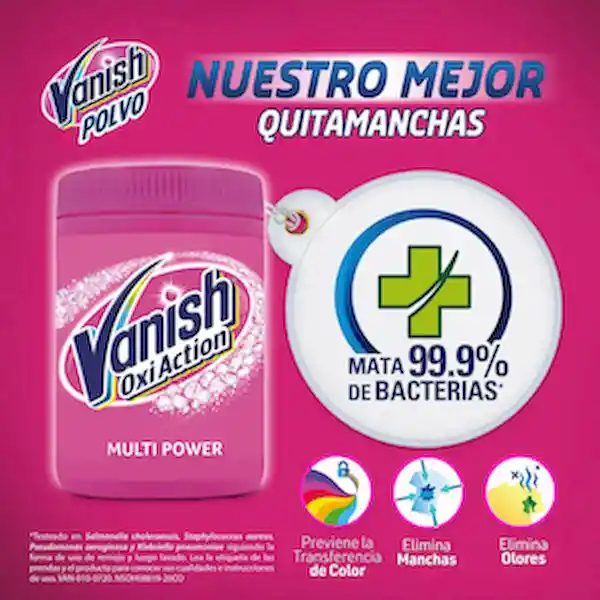 Vanish removedor de manchas