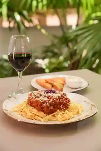 Pastas Boloñesa