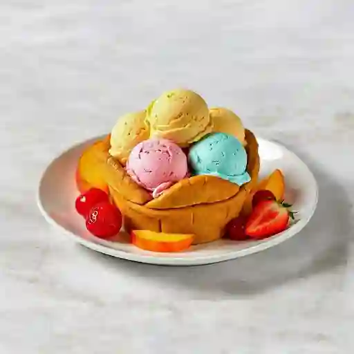 Canasta Con Helado