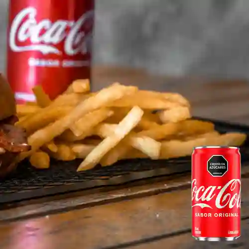 Combo Papa a la Francesa + Coca Cola Original 235 ml