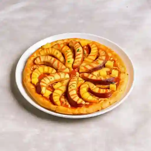 Hot Dog Pizza