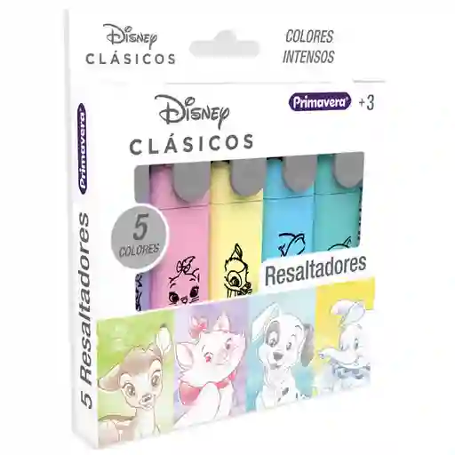 Primavera Resaltador Disney Clásicos